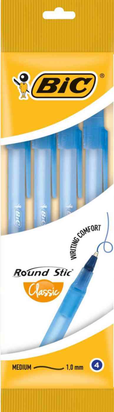 Набор ручек шариковых Bic Round stic classic