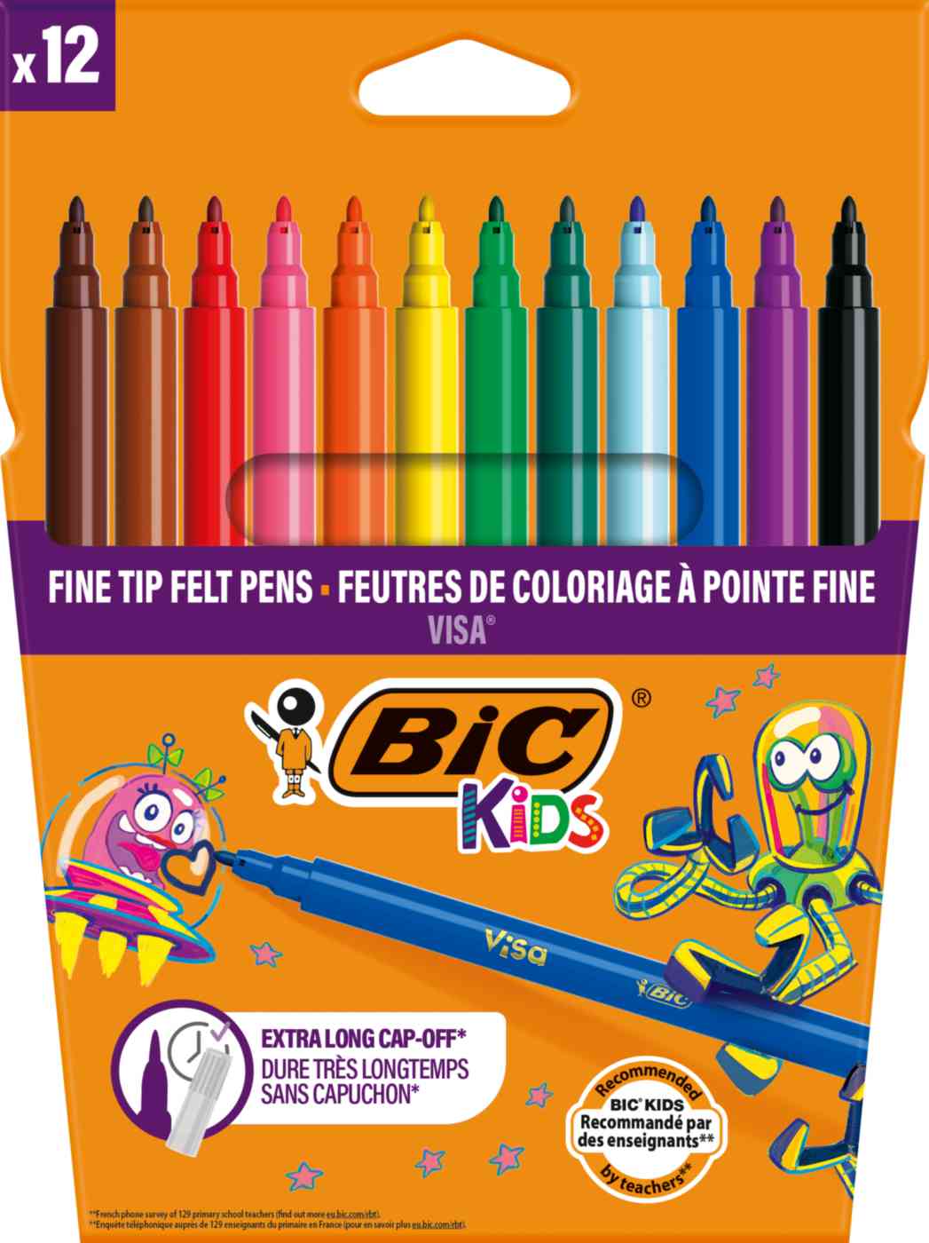 Фломастеры Bic Kids visa