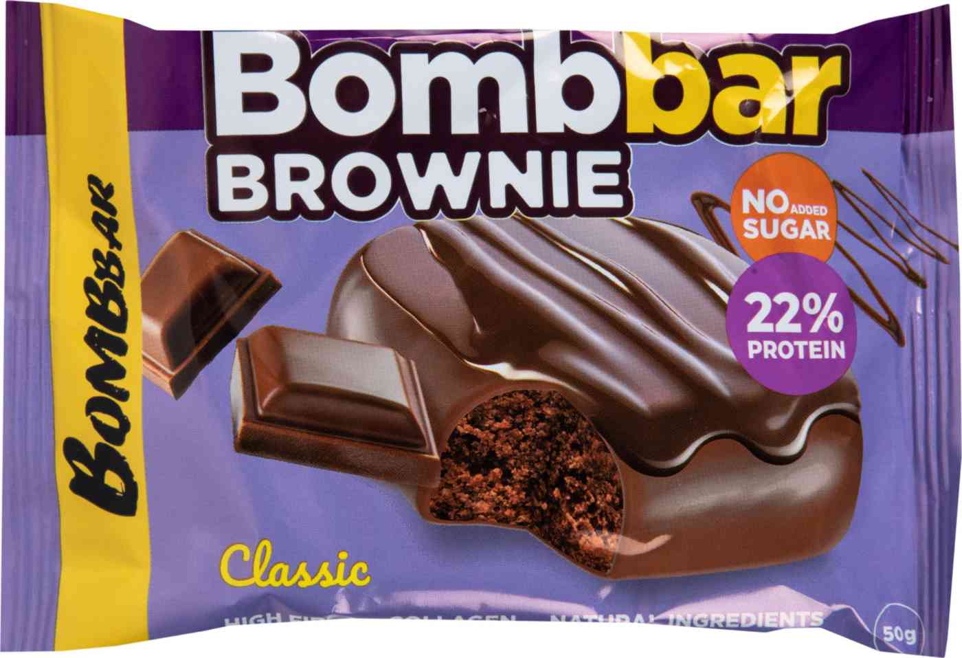 Брауни протеиновый BombBar классический