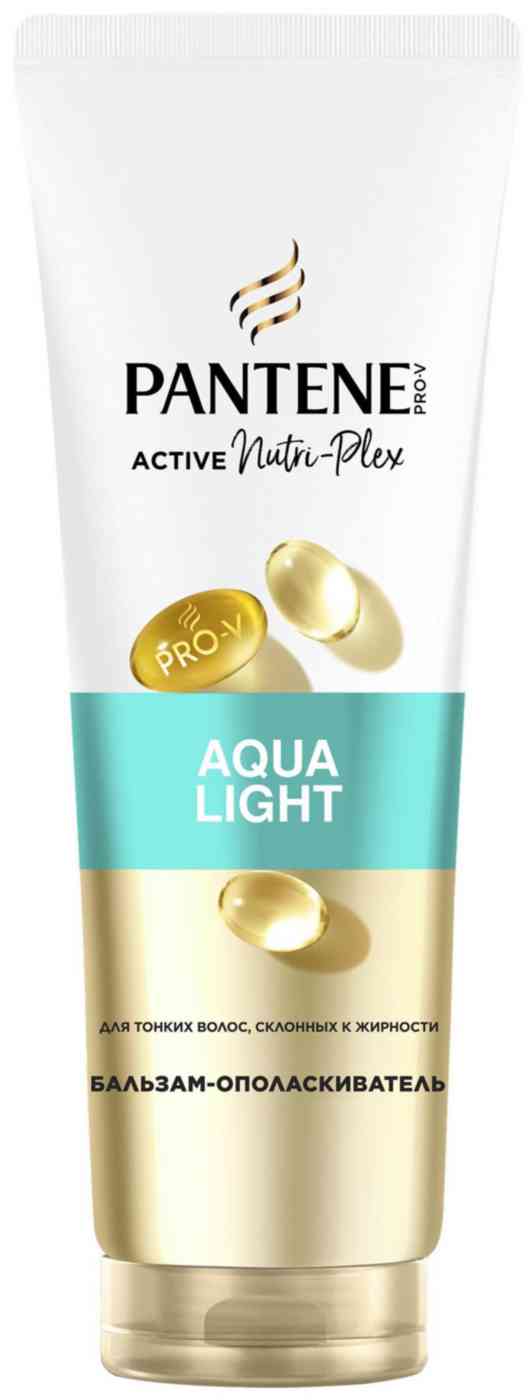 Бальзам-ополаскиватель для тонких волос, склонных к жирности Pantene Pro-V Aqua Light