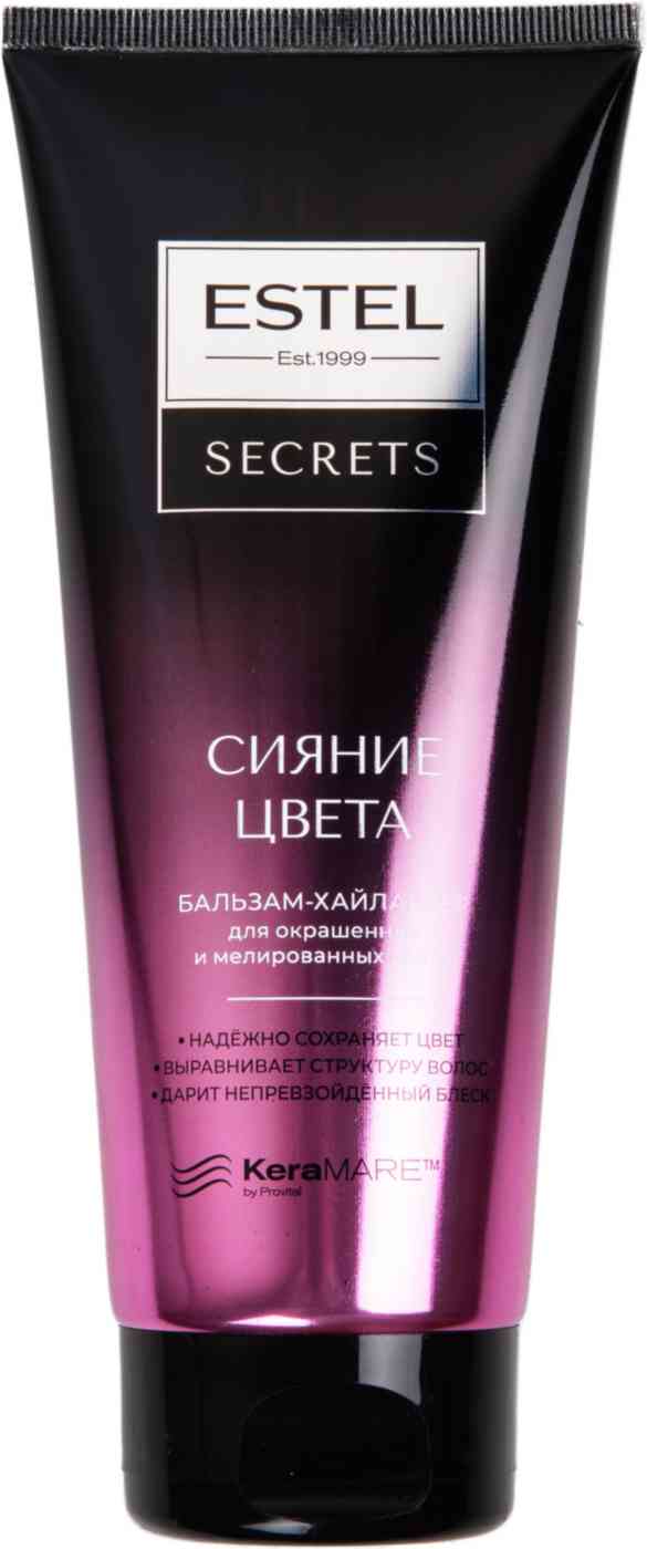 Бальзам-хайлайтер для окрашенных и мелированных волос Estel Secrets Сияние цвета