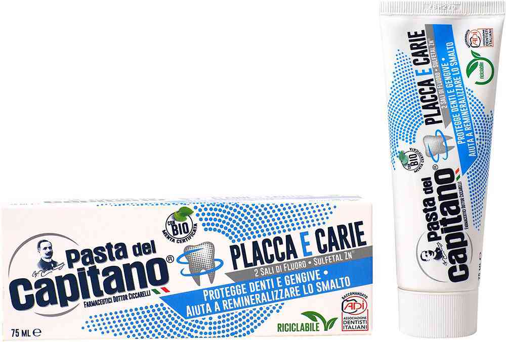 Зубная паста Pasta Del Capitano от налета и кариеса