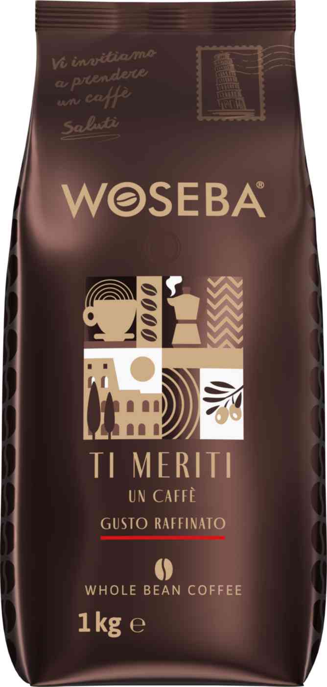 Кофе в зернах Woseba Gusto Raffinato