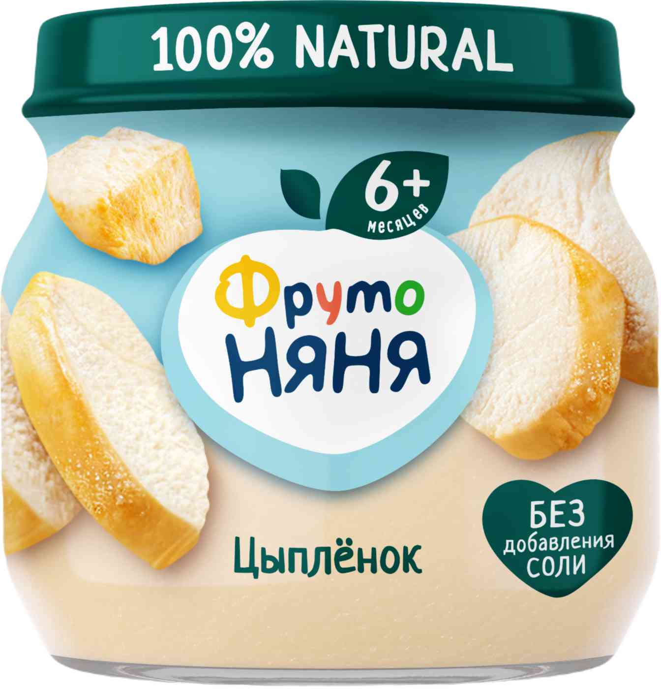 Пюре ФрутоНяня Цыплёнок, с 6 месяцев