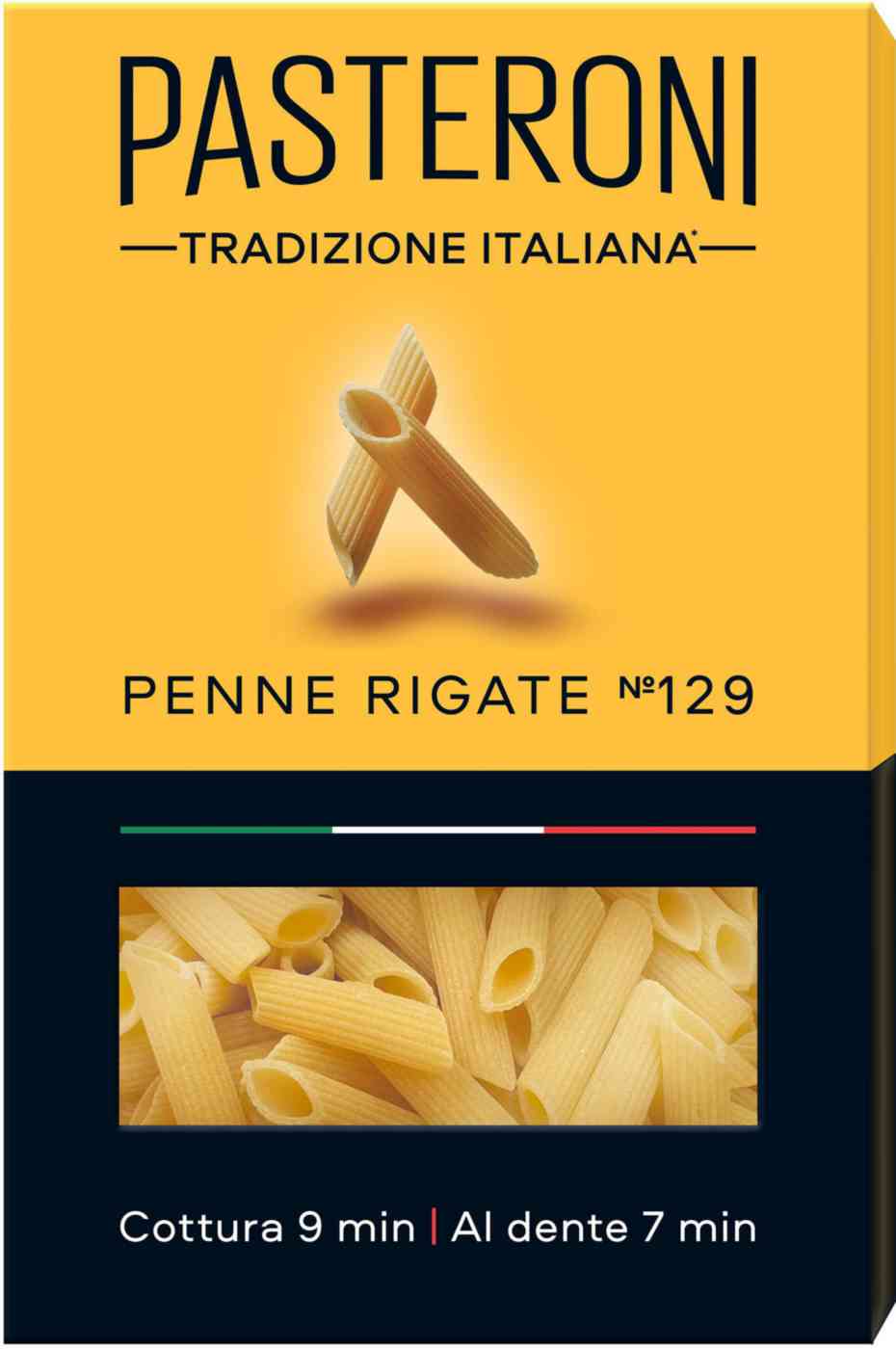 Макаронные изделия Pasteroni Penne Rigate №129