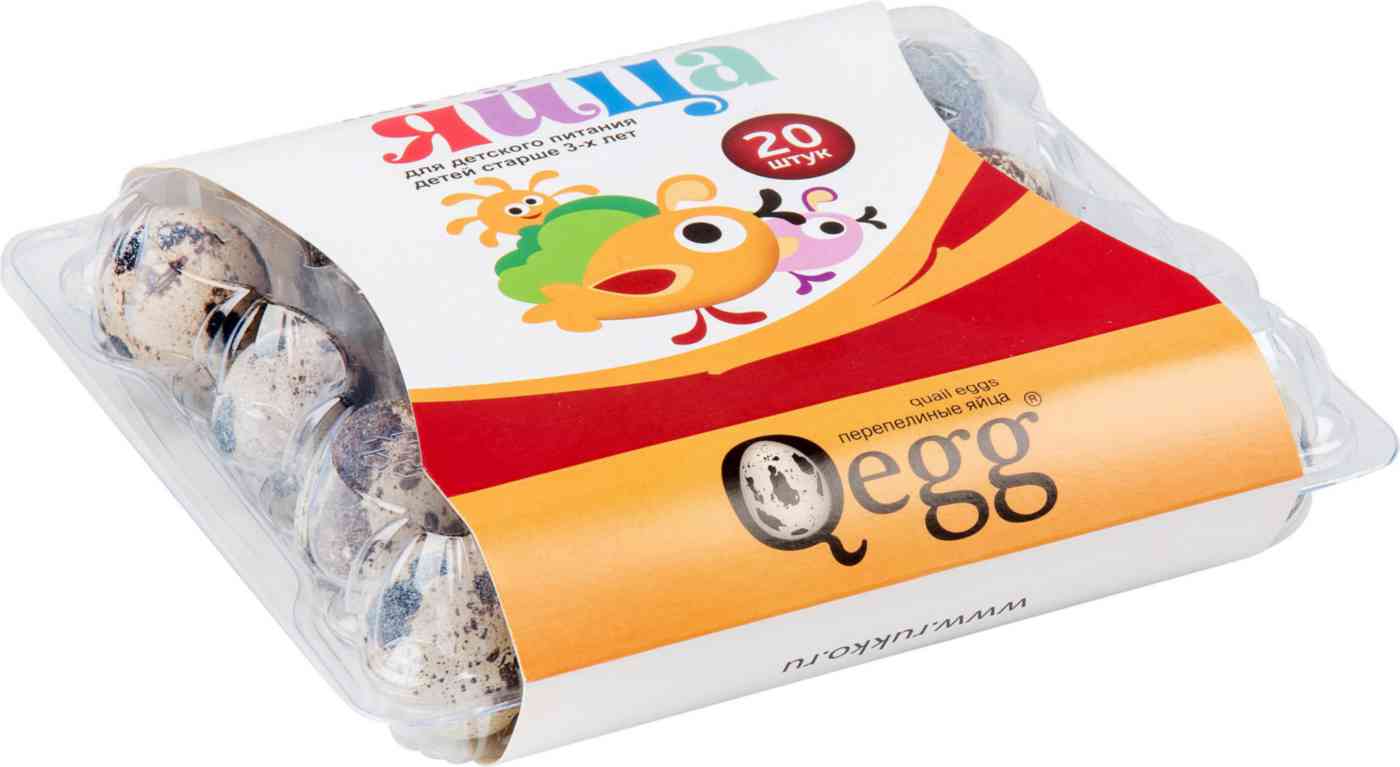 Яйца перепелиные Qegg