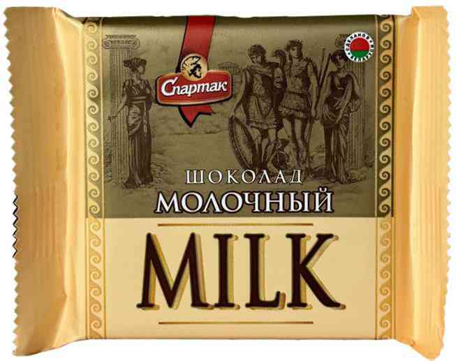 Шоколад молочный Спартак 35%