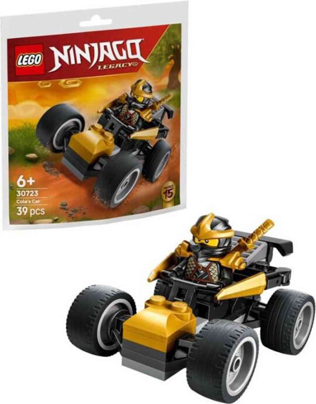Конструктор LEGO Ninjago 30723 Машина ниндзя Коула 6+