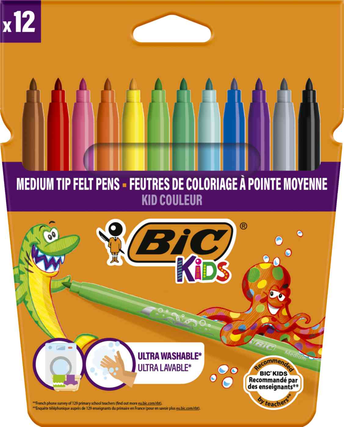 Фломастеры Bic Kids kid couleur