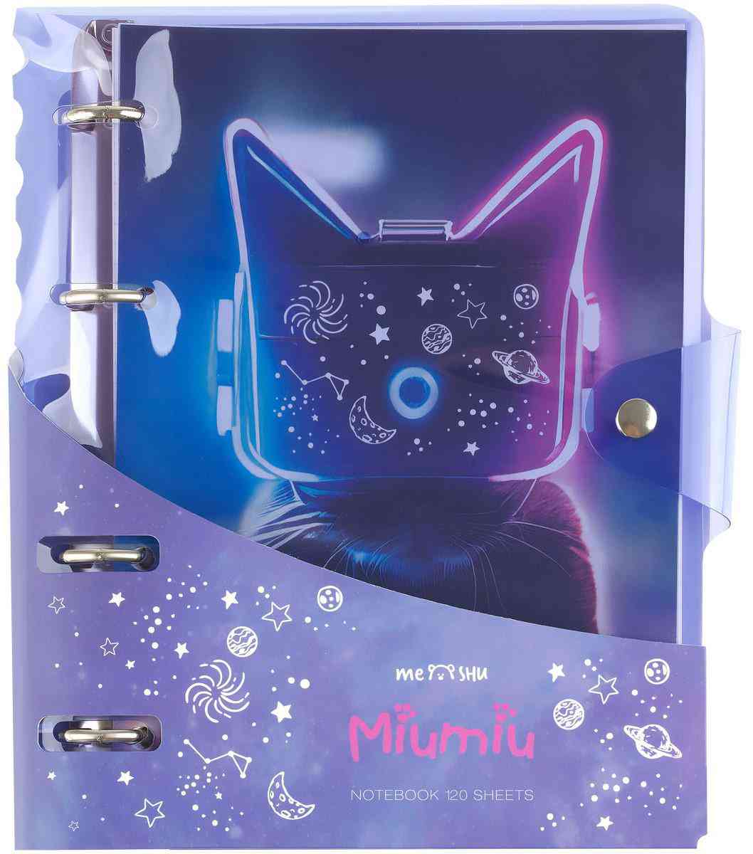 Тетрадь А5 общая в клетку MeShu Miumiu
