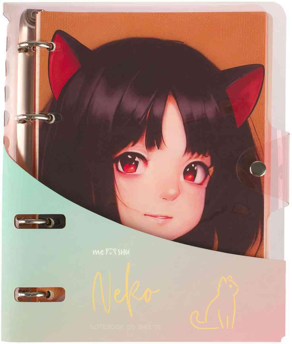 Тетрадь А5 общая в клетку MeShu Neko
