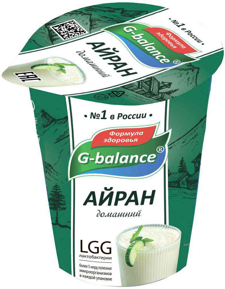 Айран G-balance домашний 1%