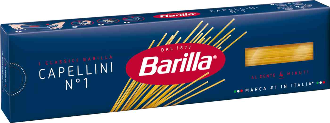 Макаронные изделия Barilla Капеллини №1 из твёрдых сортов пшеницы