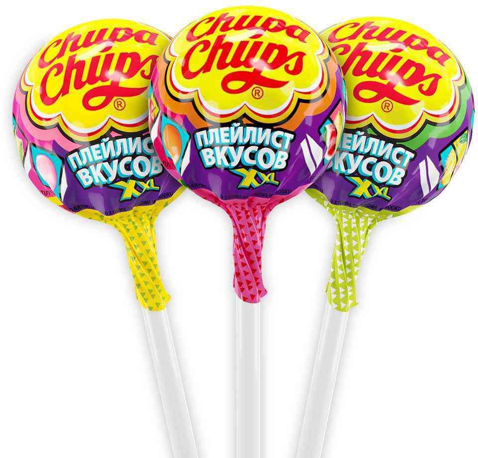 Карамель Chupa Chups Плейлист вкусов XXL, в ассортименте