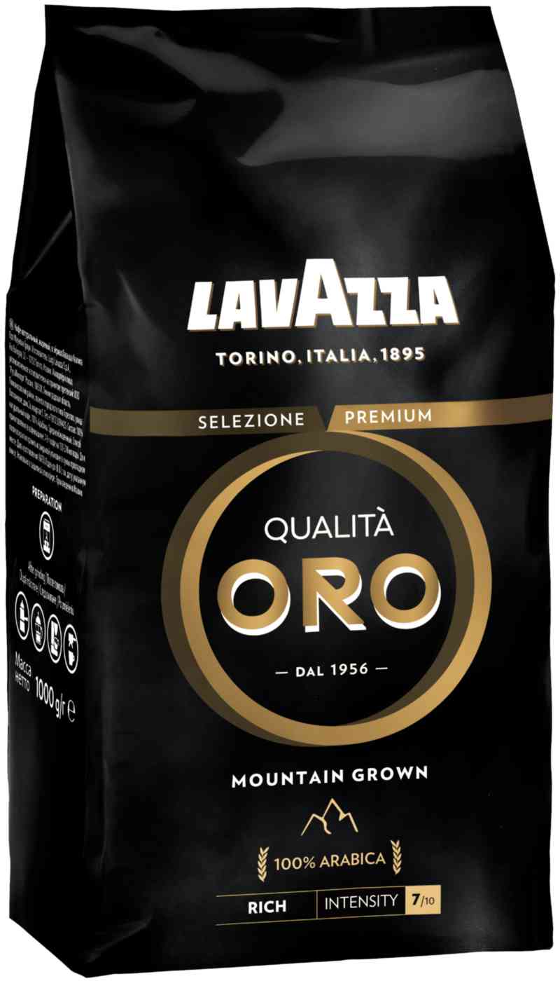 Кофе в зёрнах LavAzza Qualita Oro Mountain Grown