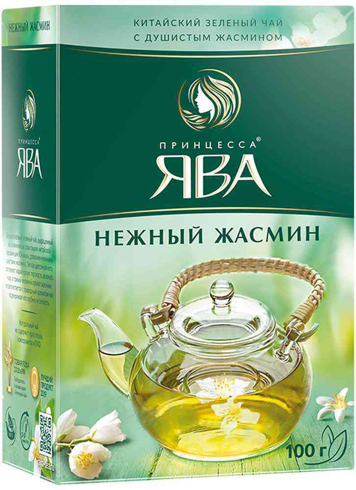 Чай зелёный Принцесса Ява Нежный жасмин