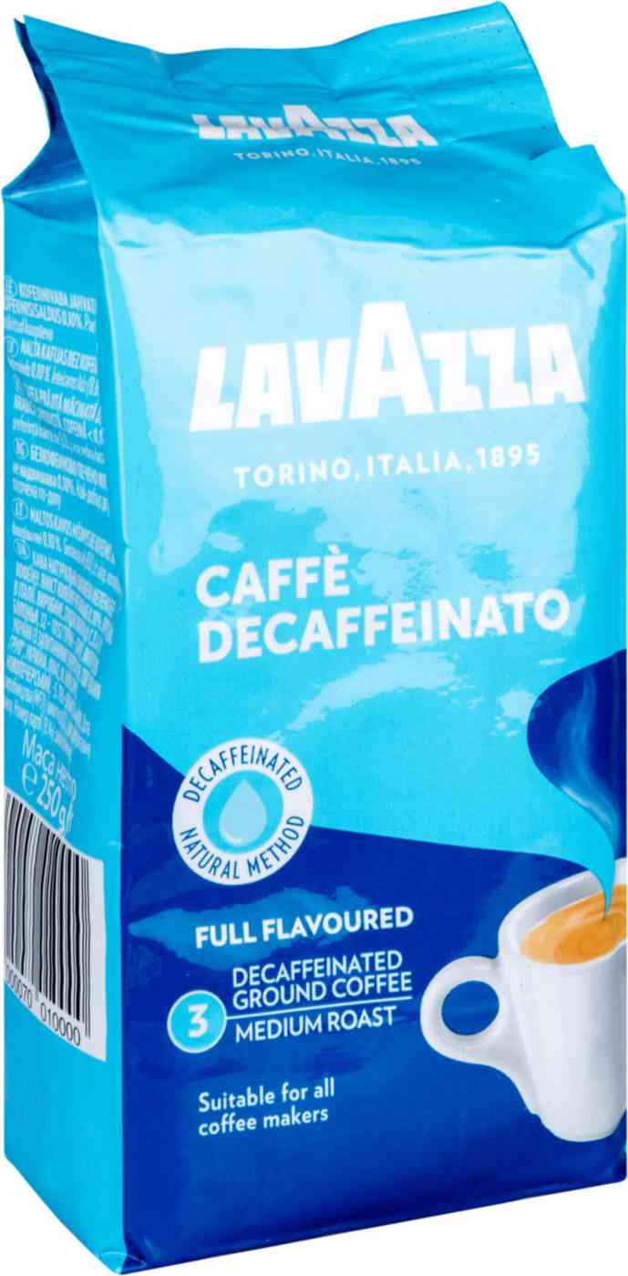 Кофе молотый LavAzza без кофеина