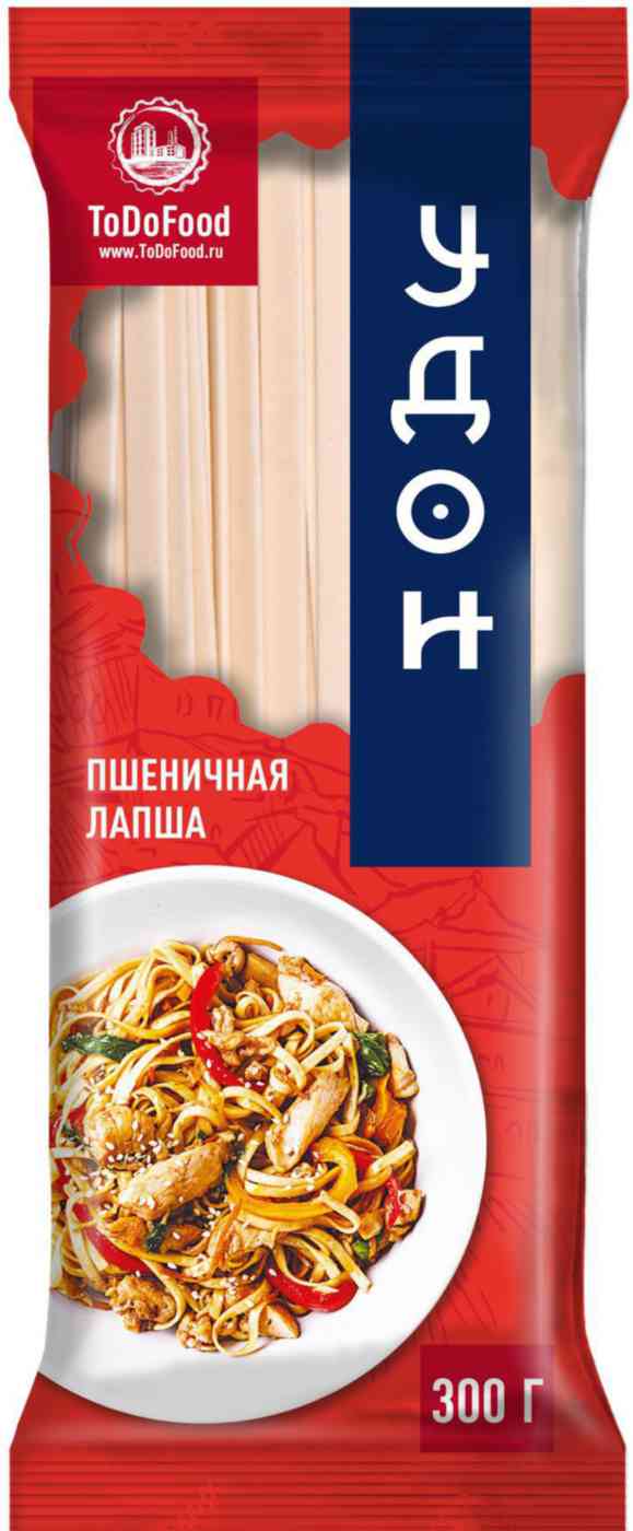 Макаронные изделия ToDoFood Лапша Удон пшеничная