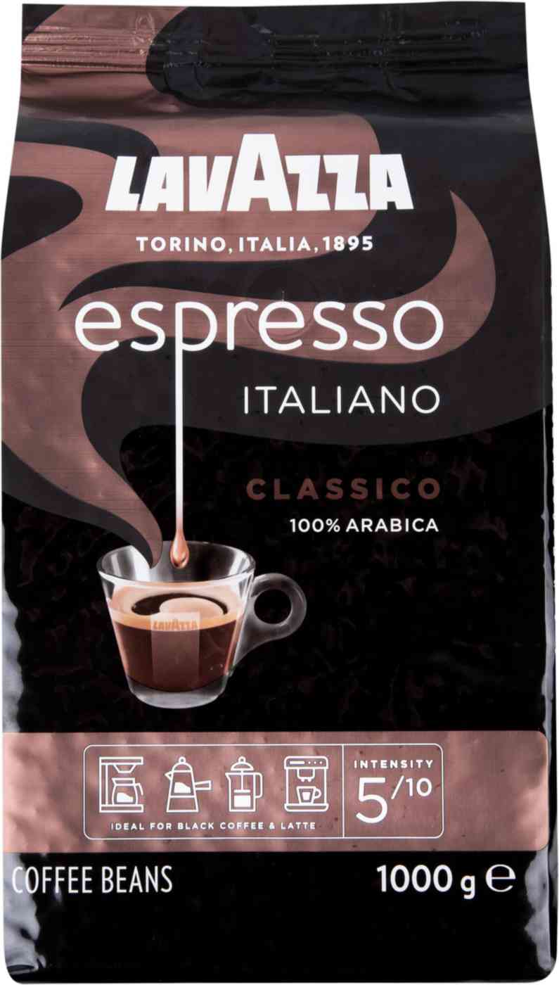 Кофе в зернах LavAzza Espresso Italiano