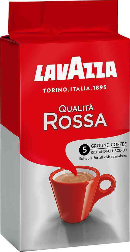 Кофе молотый LavAzza Qualita Rossa в мягкой упаковке