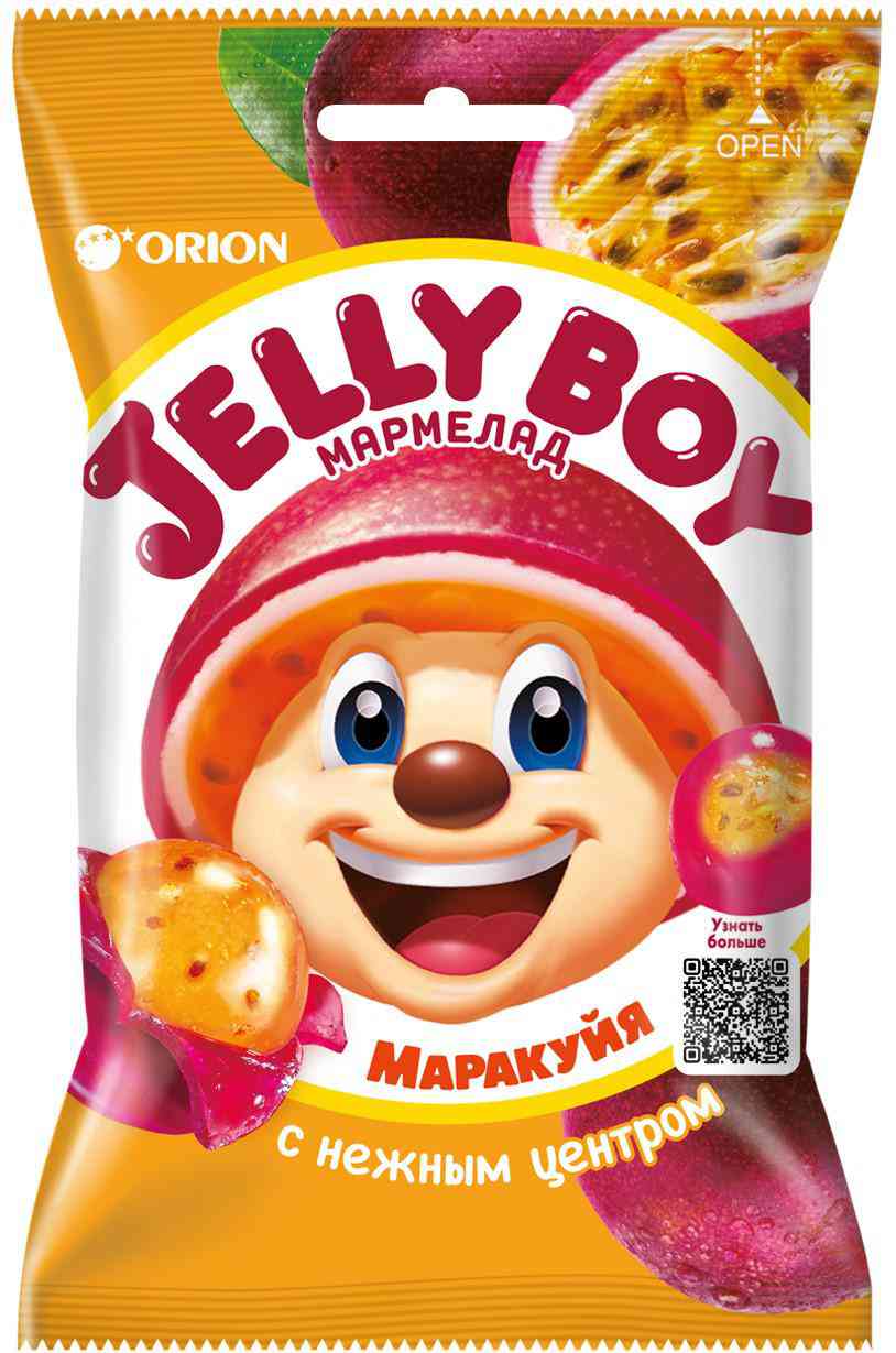 Мармелад жевательный Orion Jelly Boy со вкусом Маракуйя