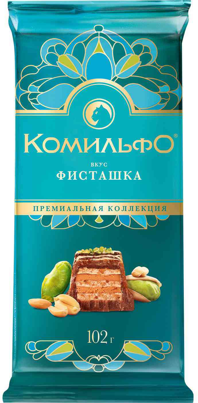Шоколад Комильфо фисташка
