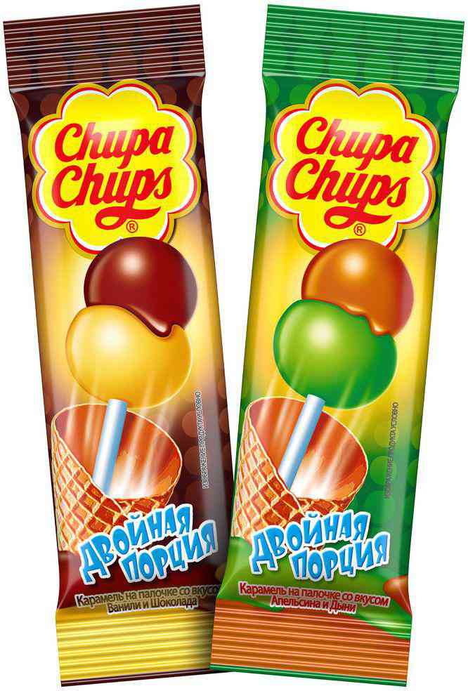 Карамель Chupa Chups Двойная порция в ассортименте