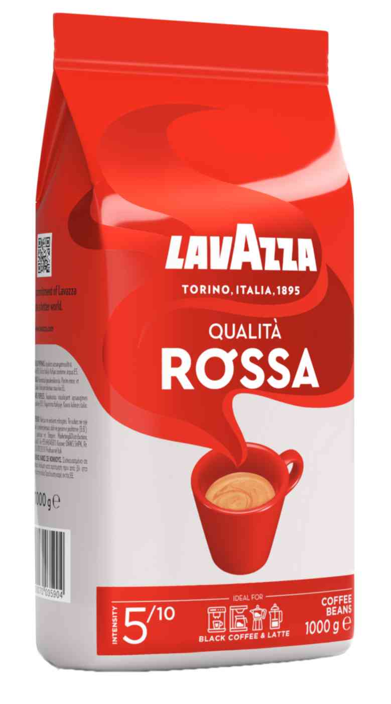 Кофе в зёрнах LavAzza Qualita Rossa