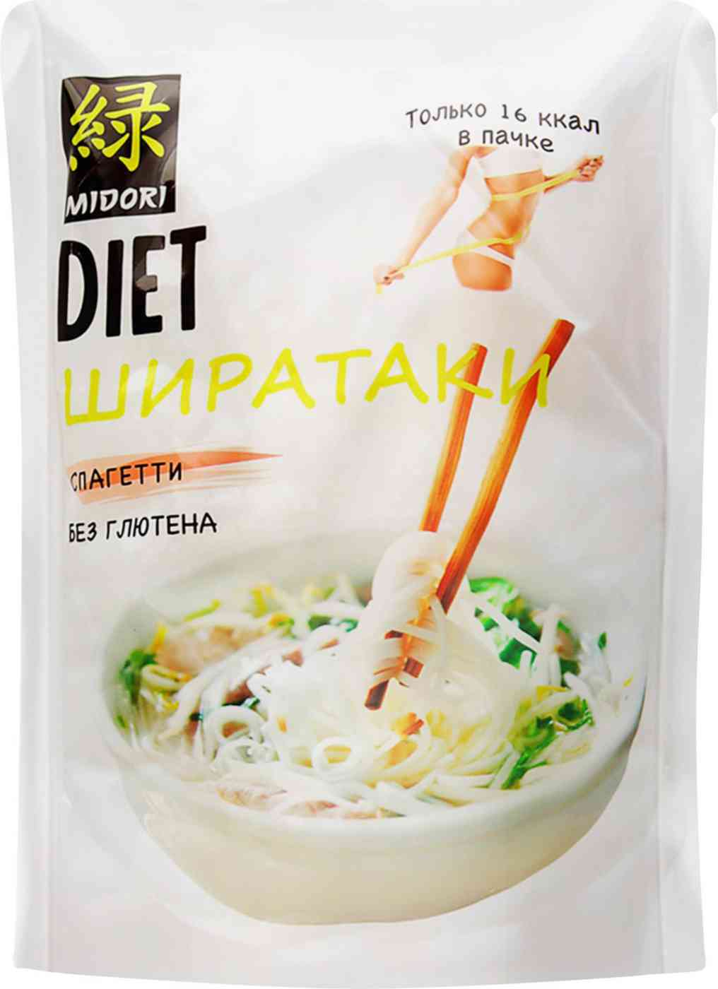 Макаронные изделия Midori Diet Спагетти Ширатаки без глютена