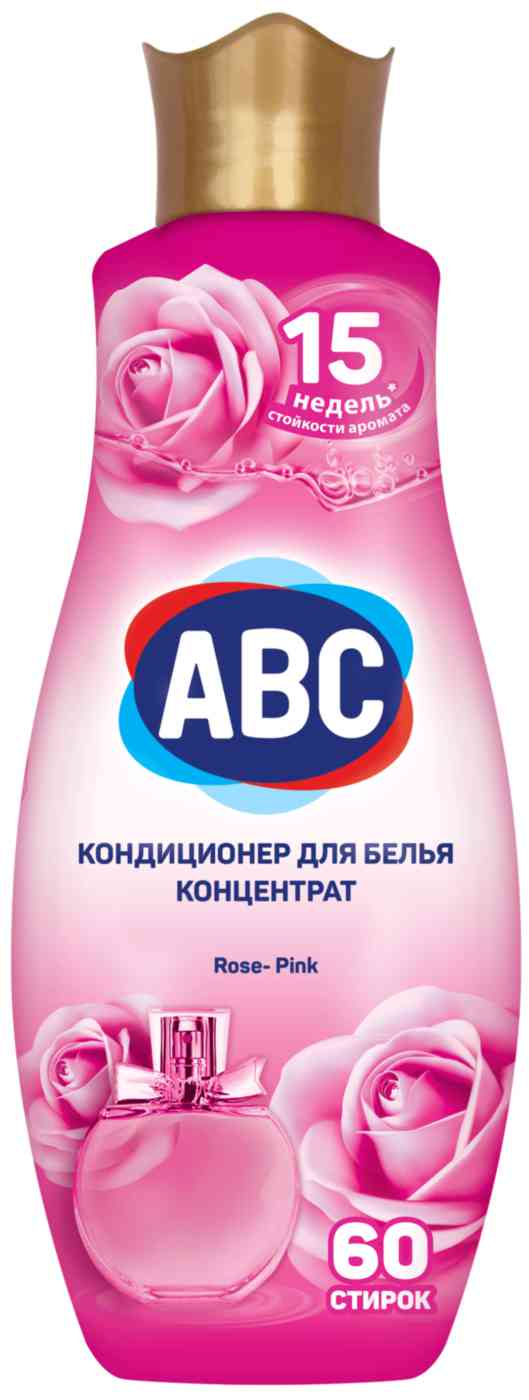 Кондиционер для белья концентрат ABC Романтичная роза