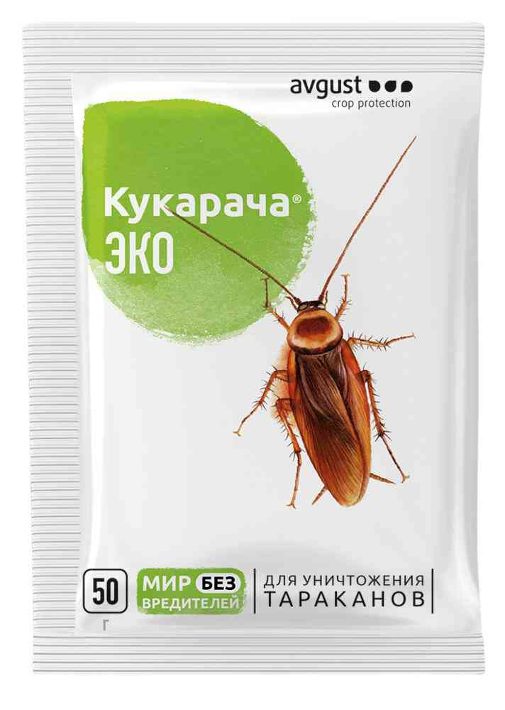 Инсектицид для уничтожения тараканов Avgust Кукарача Эко