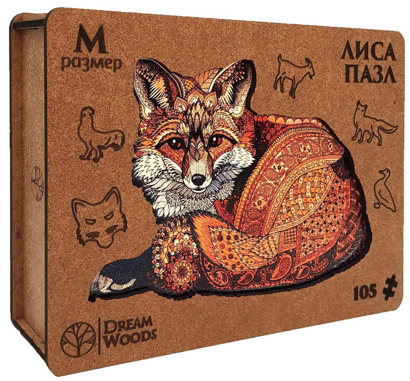Пазл фигурный Dream Woods Лиса
