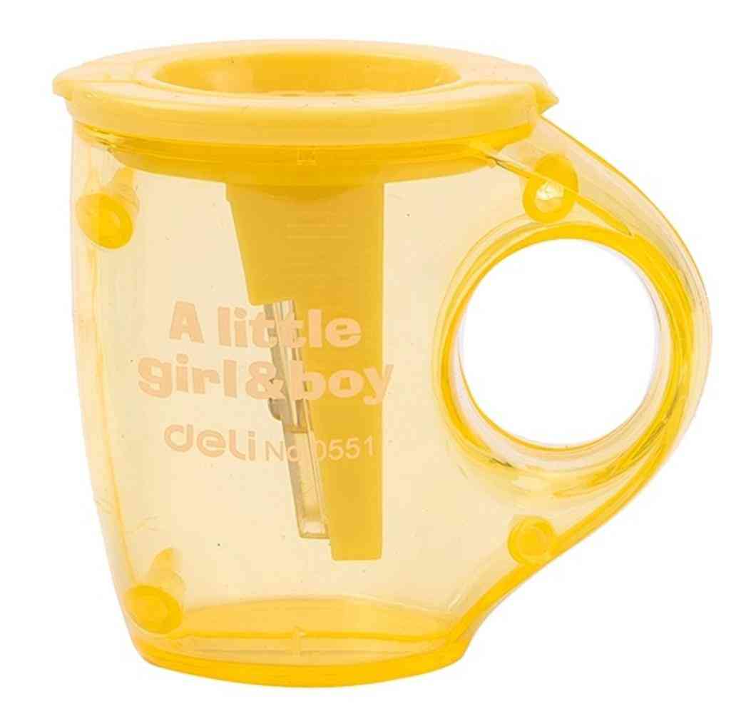 Точилка механическая Deli Cup в ассортименте