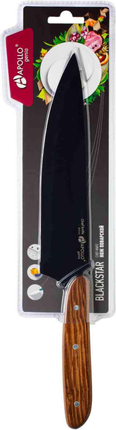 Нож поварской Apollo Genio Blackstar
