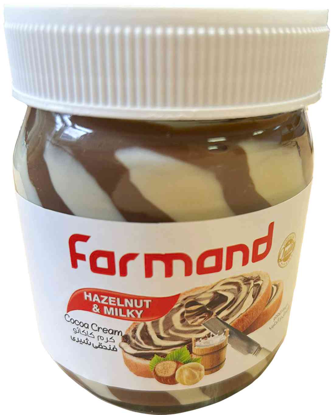 Паста Farmand молочно-ореховая с какао