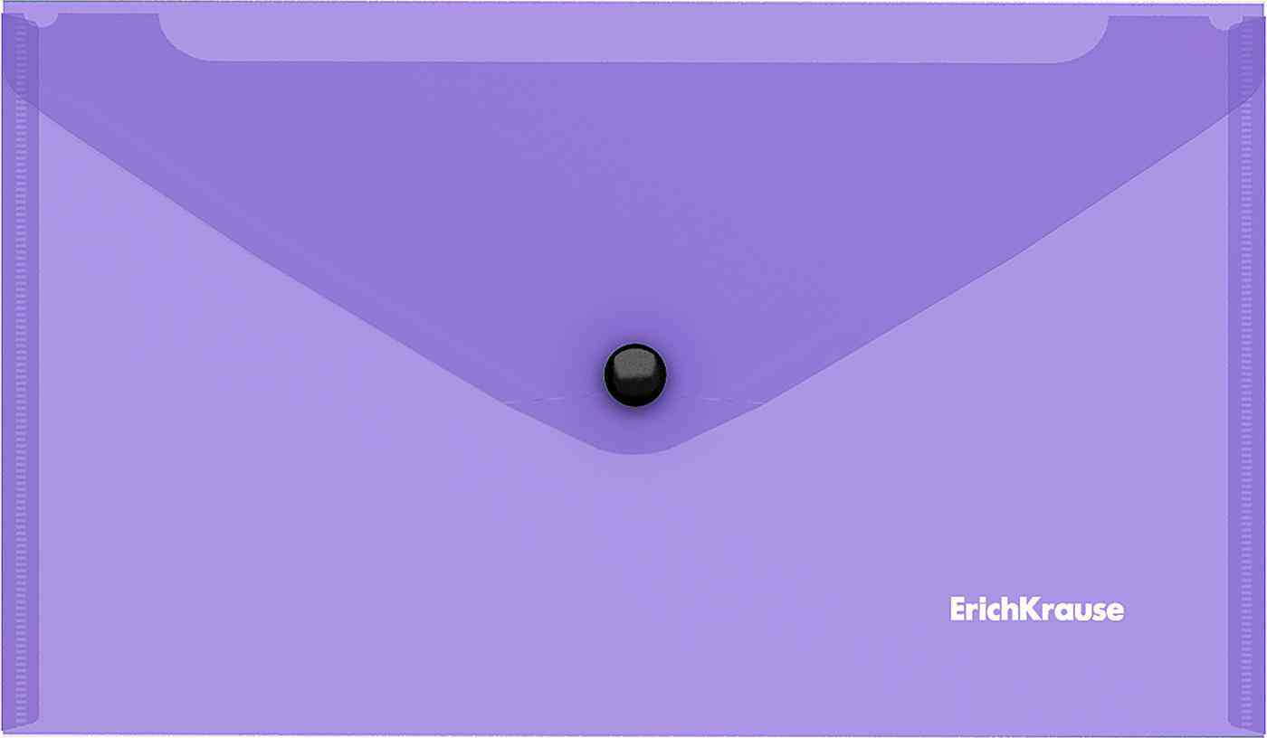 Папка-конверт С6 на кнопке ErichKrause