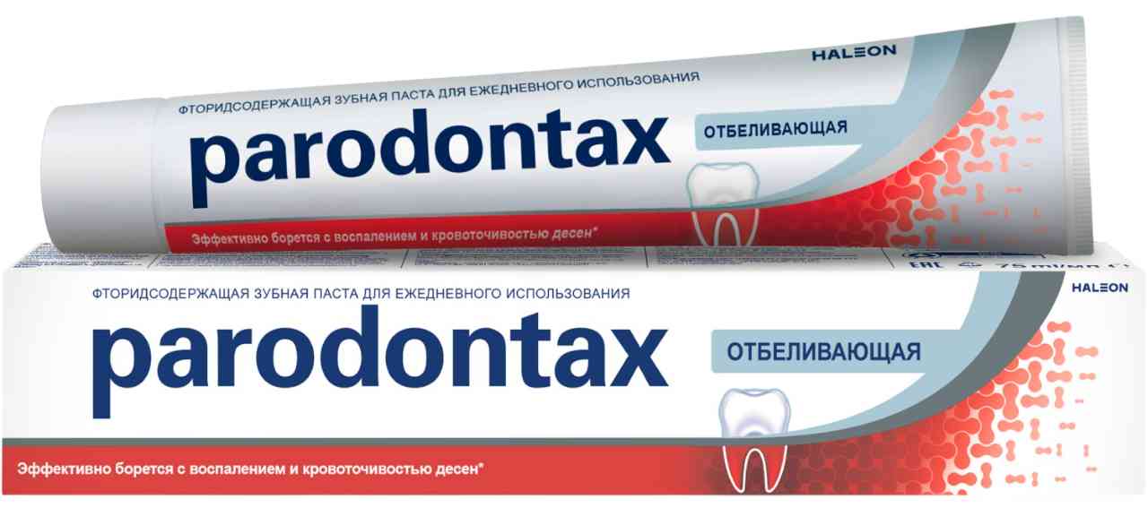 Зубная паста Parodontax отбеливающая