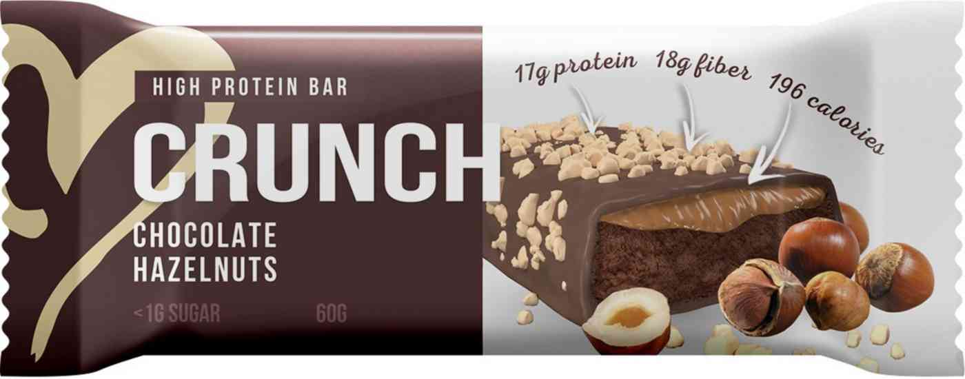 Батончик протеиновый Crunch фундук-шоколад