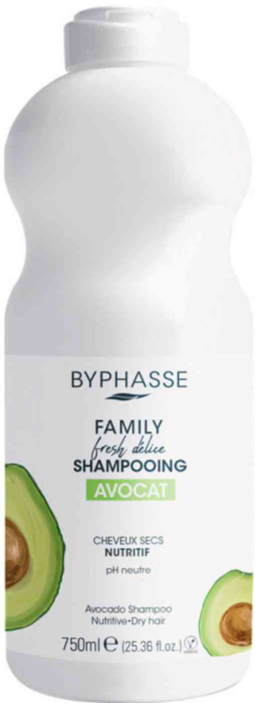 Шампунь для сухих волос Byphasse Family Авокадо