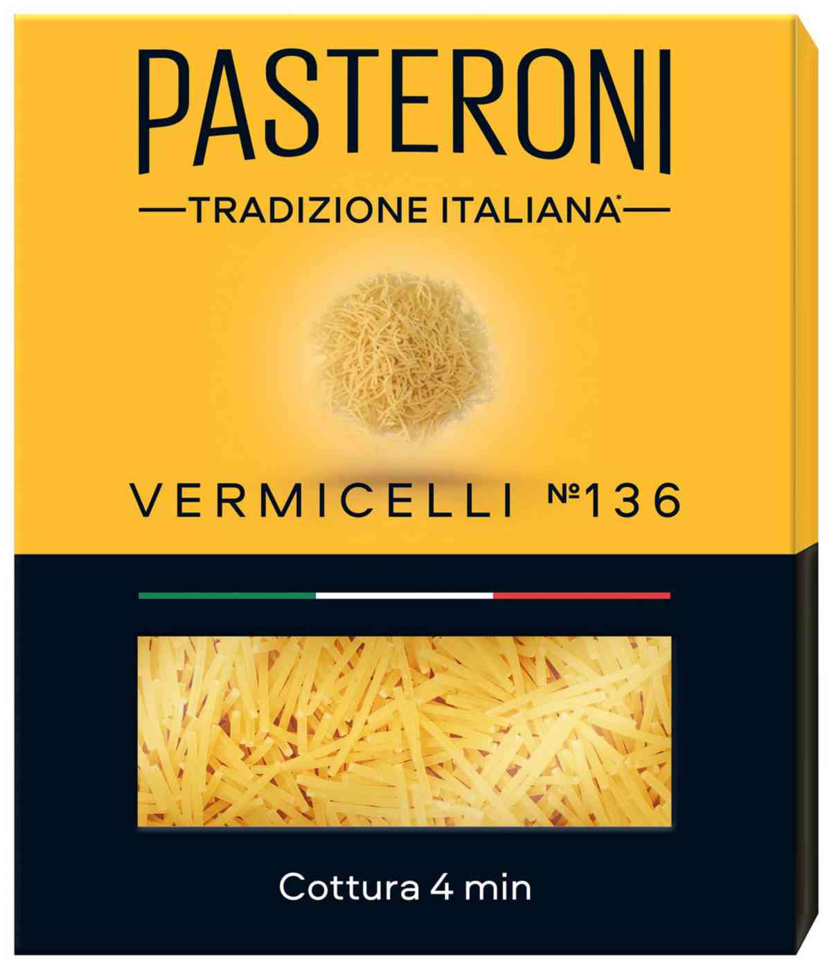 Макаронные изделия Pasteroni Vermicelli №136