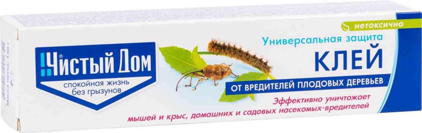 Родентицид клеевой Чистый дом от насекомых и грызунов