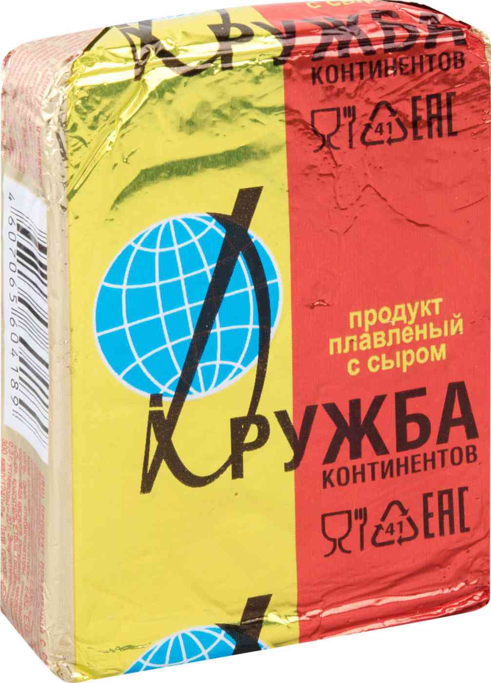 Продукт плавленый Дружба континентов с сыром 50%