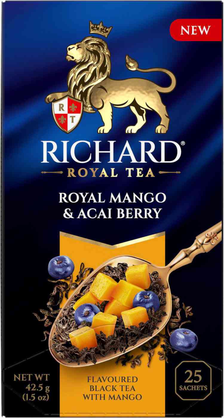 Чай черный Richard Mango & Acai Berry
