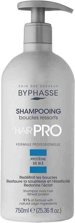 Шампунь для вьющихся волос Byphasse Hair Pro Boucles Ressorts