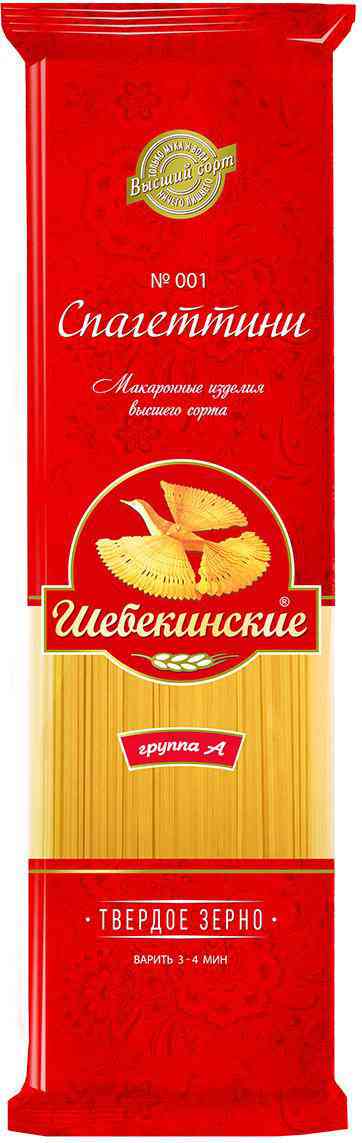 Макаронные изделия Шебекинские Спагеттини