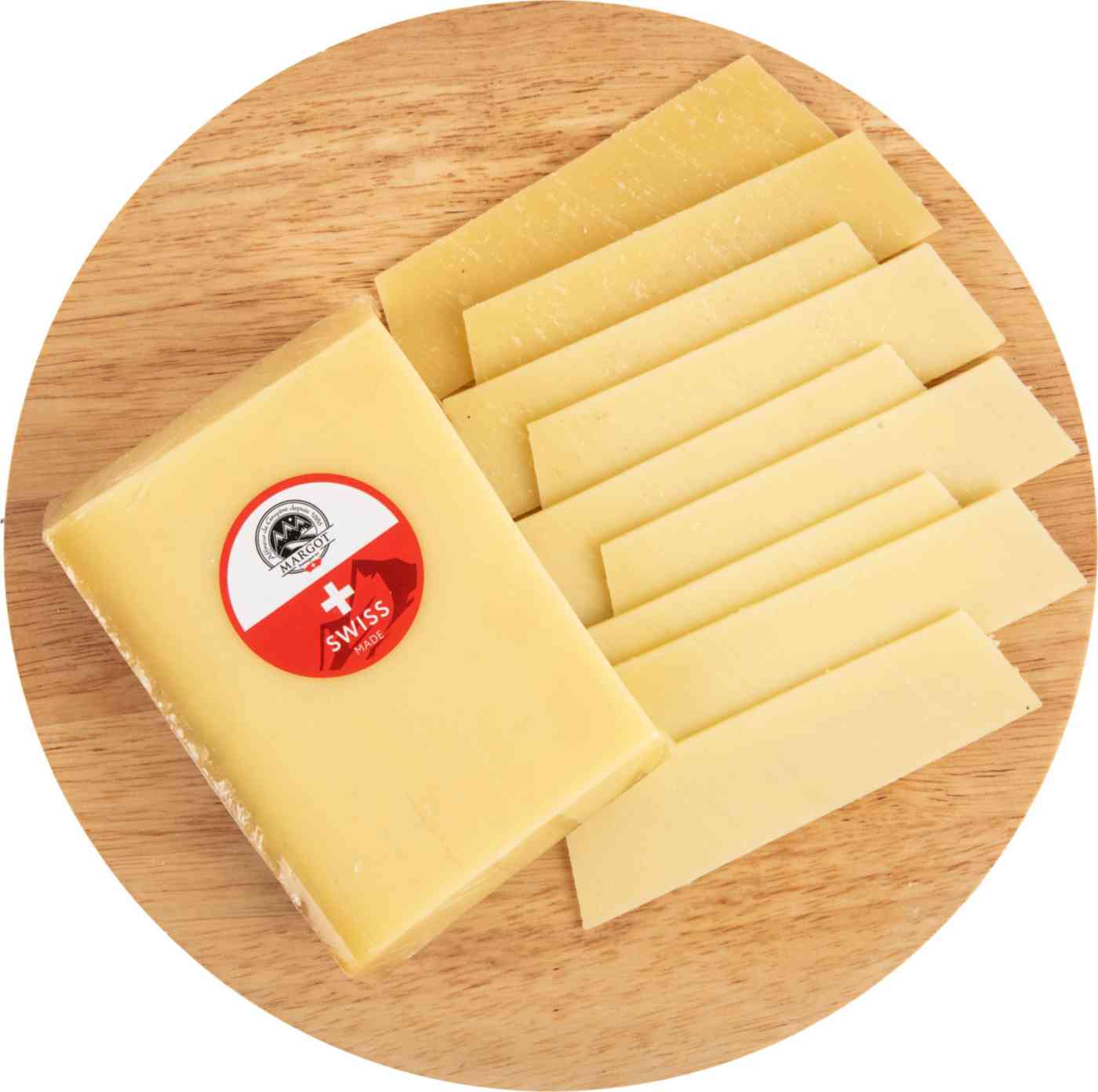 Сыр твердый Margot Fromages Деревенский Горный 49%, нарезка