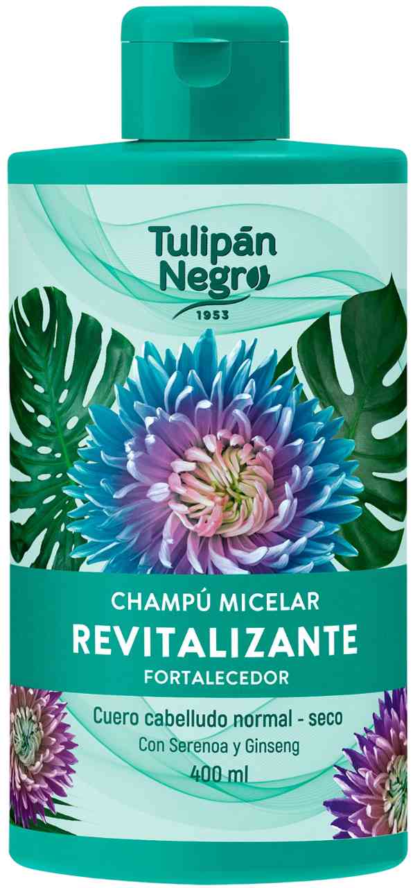 Шампунь для нормальных и сухих волос Tulipan Negro Revitalizante