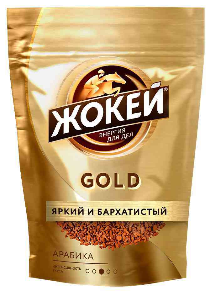 Кофе растворимый Жокей Gold Арабика