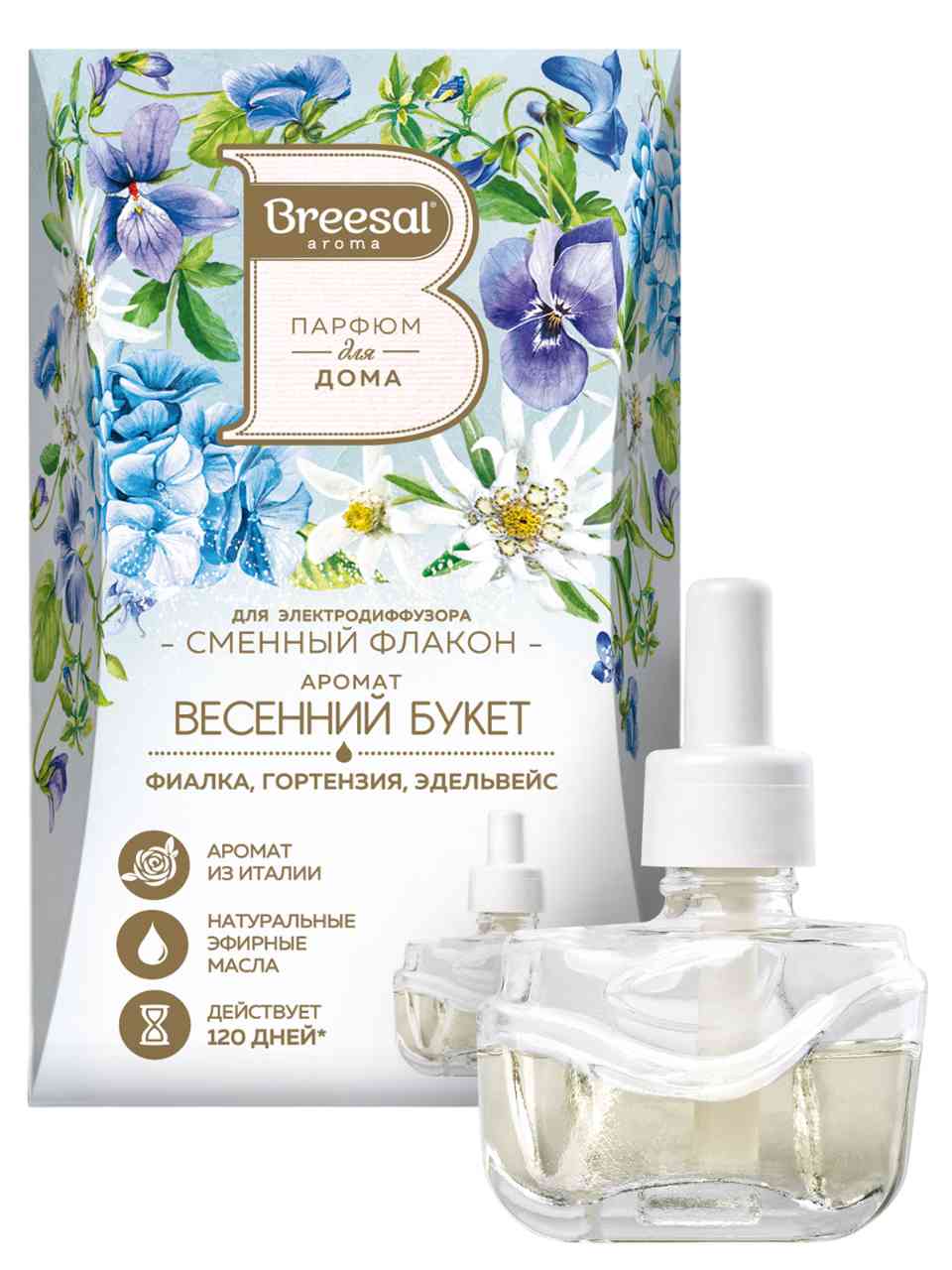 Аромадиффузор Breesal Весенний букет сменный флакон