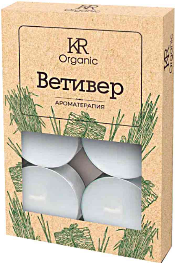 Свеча ароматическая чайная Kukina Raffinata Ветивер